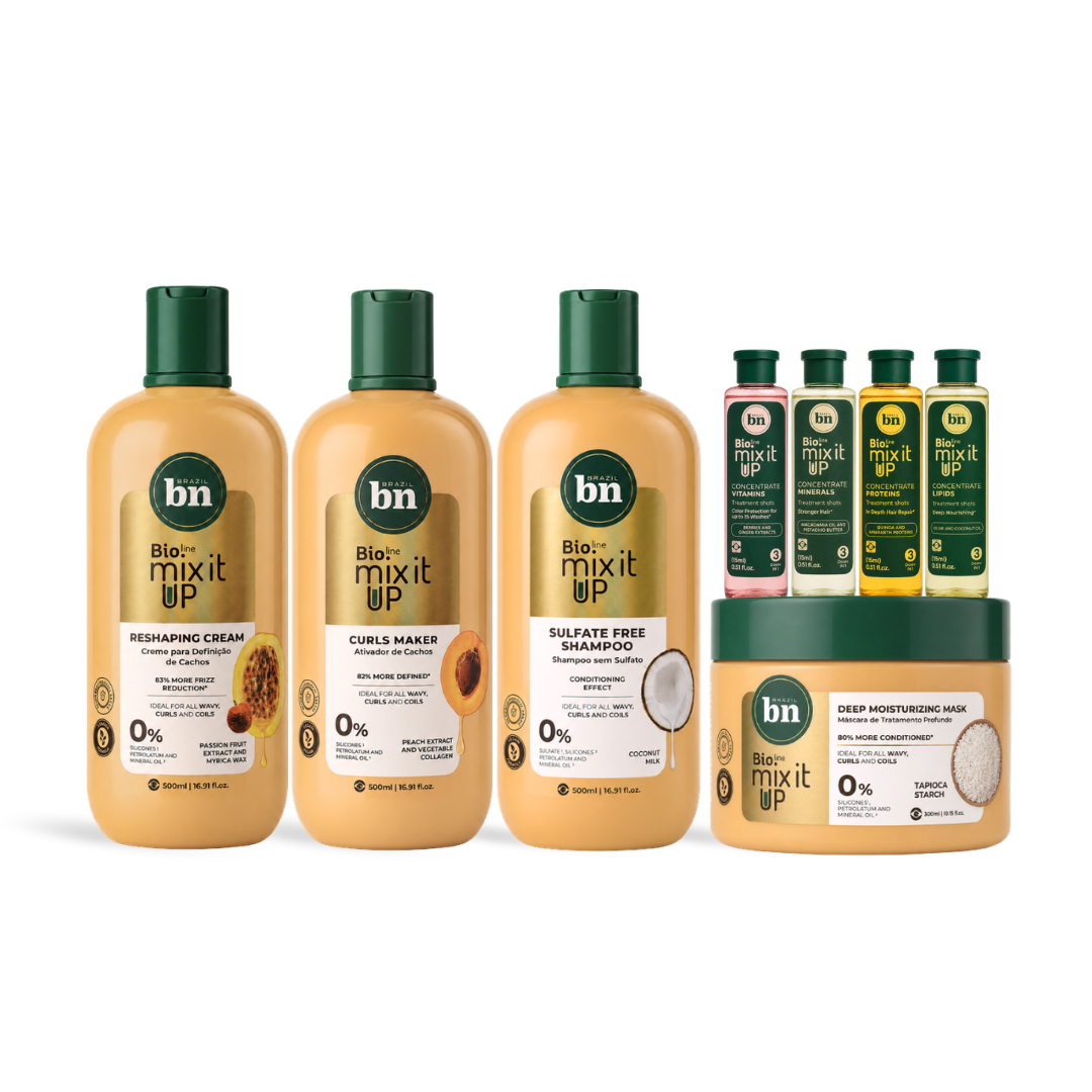 Kit Definição Máxima para Caracóis – Tratamento Completo + Volume Natural