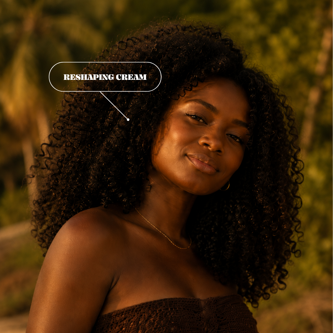 Creme para Definição de Caracóis com Redução de Frizz