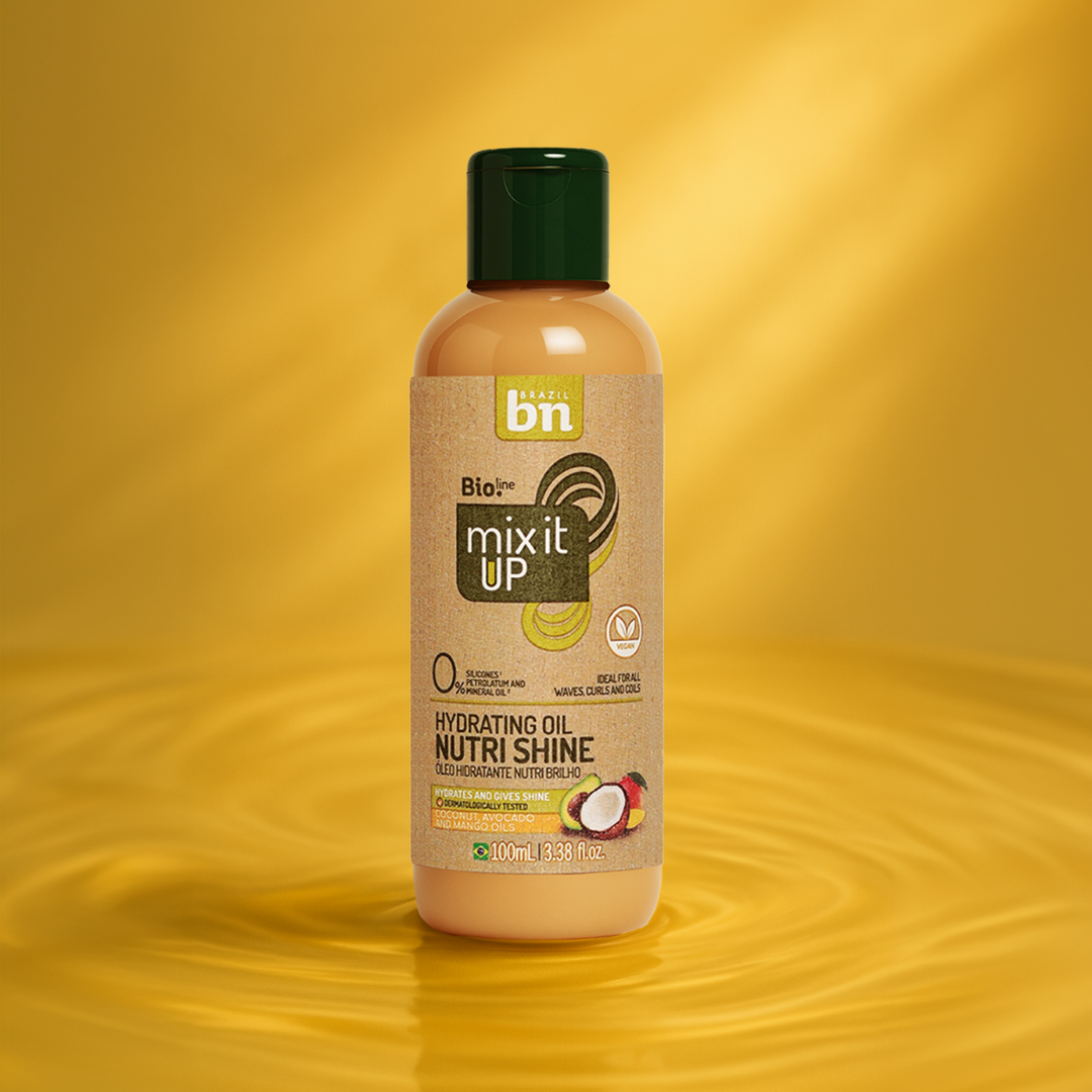 Aceite hidratante Nutri Shine para rizos