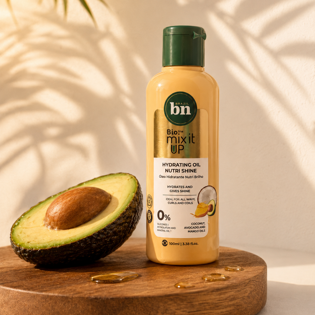 Óleo Hidratante Nutri Brilho para Caracóis