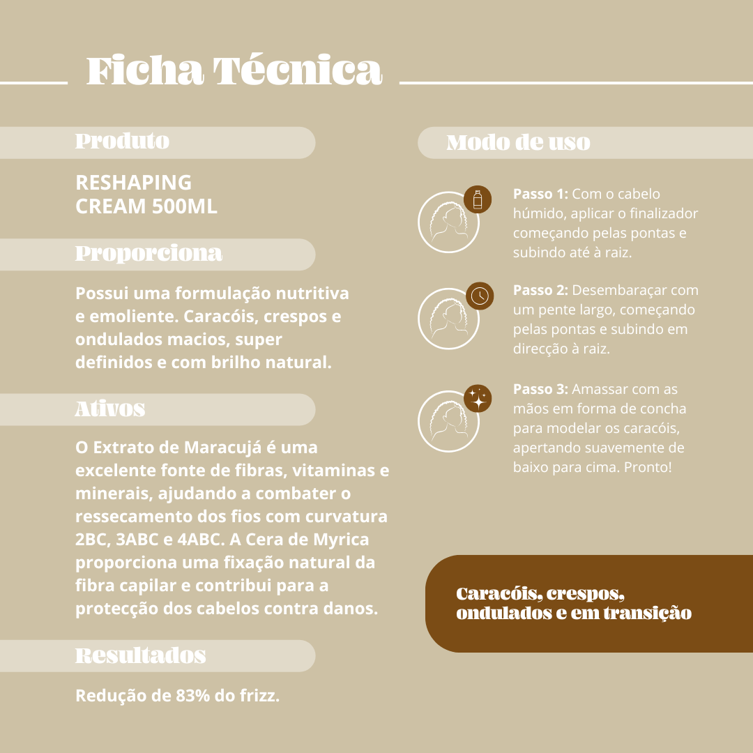Crema definidora de rizos 83% reducción del frizz
