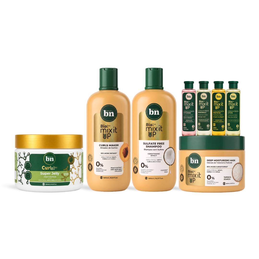 Kit Definição Extrema para Caracóis – Tratamento Completo + Alta Fixação