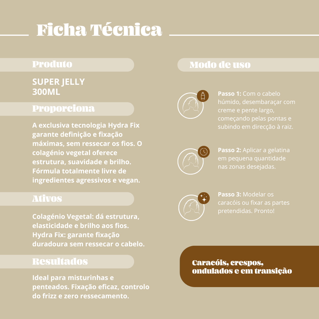 Gelatina de alta fijación con máxima definición sin sequedad